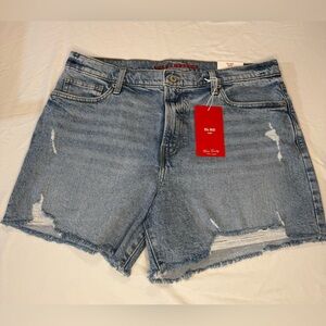Lucky Brand Light Blue Distressed Jean Shorts